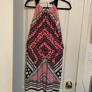 Halter neck mini summer dress